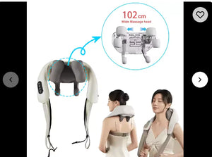 Col châle de massage rechargeable